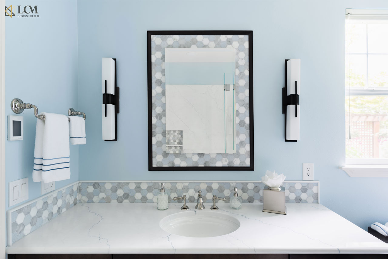 LCM Design and Build - Example of Client's Newly Remodeled Bathroom