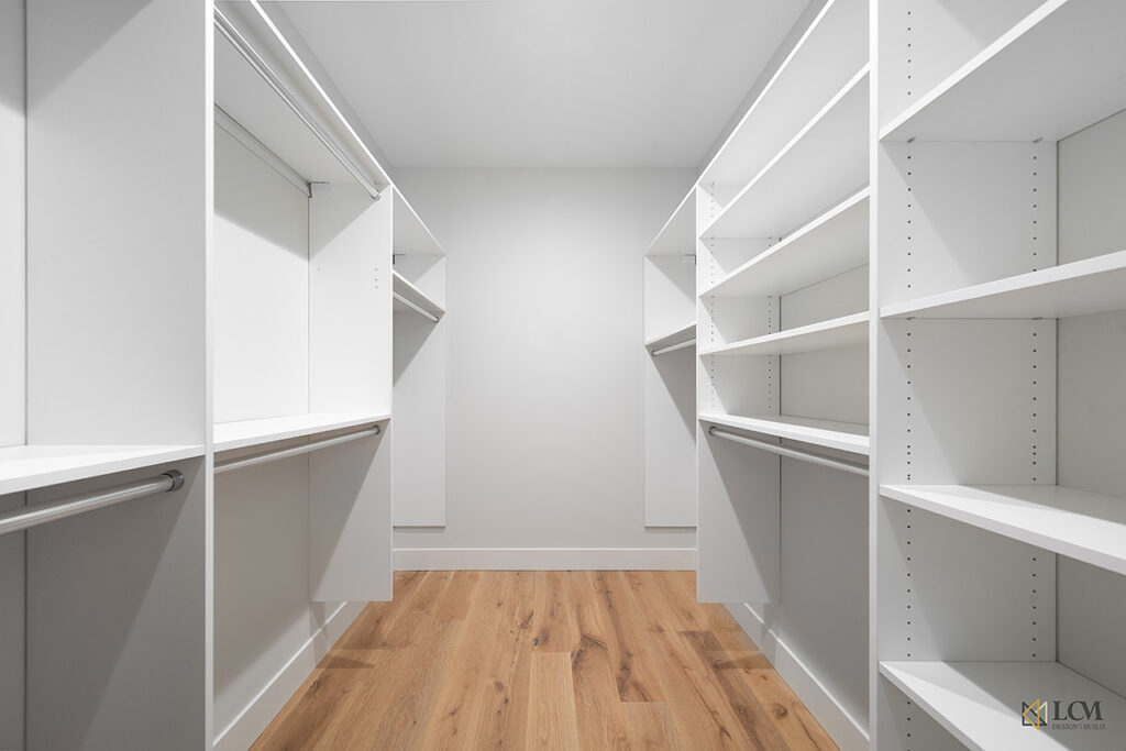 LCM Design and Build - Example of Client's Closet Addition