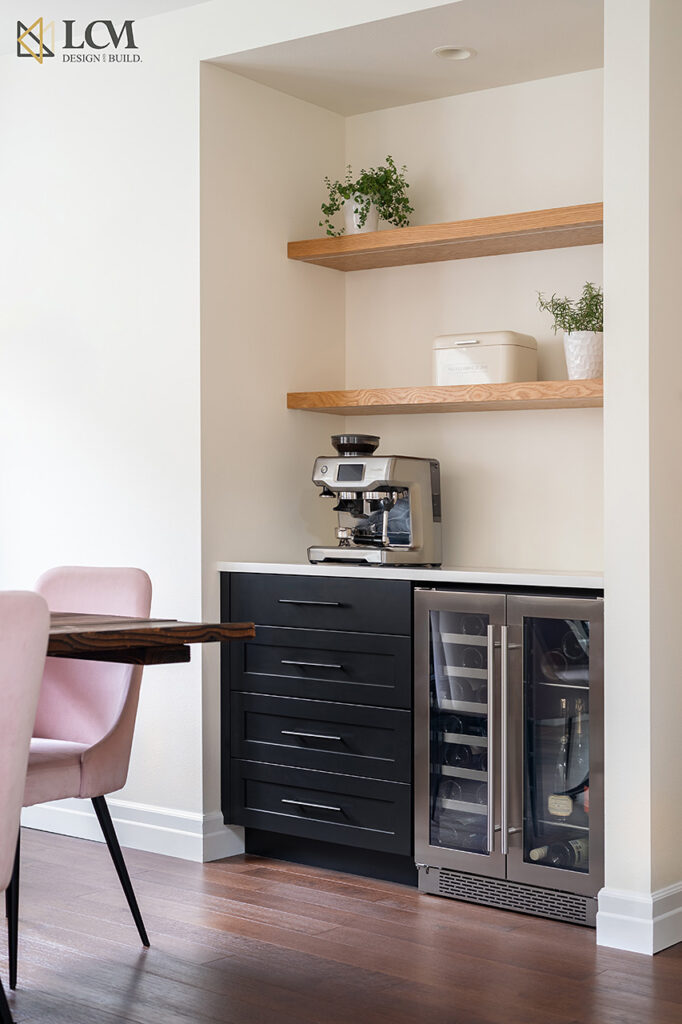 LCM Design and Build - Example of Client's New Serving Bar Addition