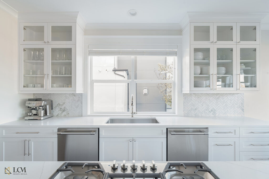 LCM Design and Build - Example of Client's Kitchen Remodel, Custom Design